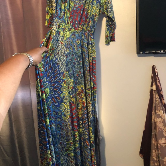 Peacock dress - Picture 4 of 6